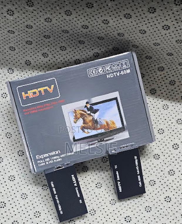 60m Hdmi Cable Extender Through Cat 6 - Crystal Clear 1080p Resolution