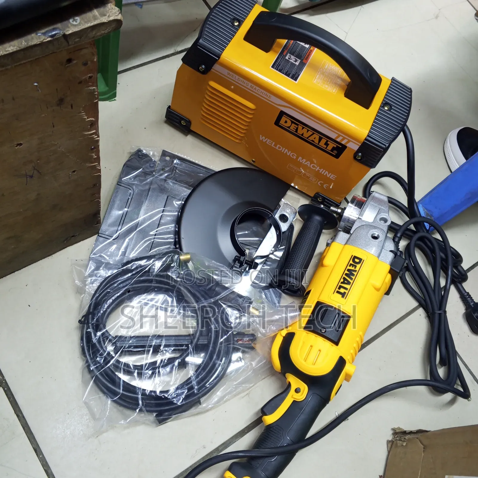 Dewalt Angle Grinder 9"+Dewalt Inverter Welding 500a