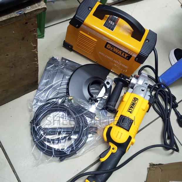 Dewalt Angle Grinder 9"+Dewalt Inverter Welding 500a
