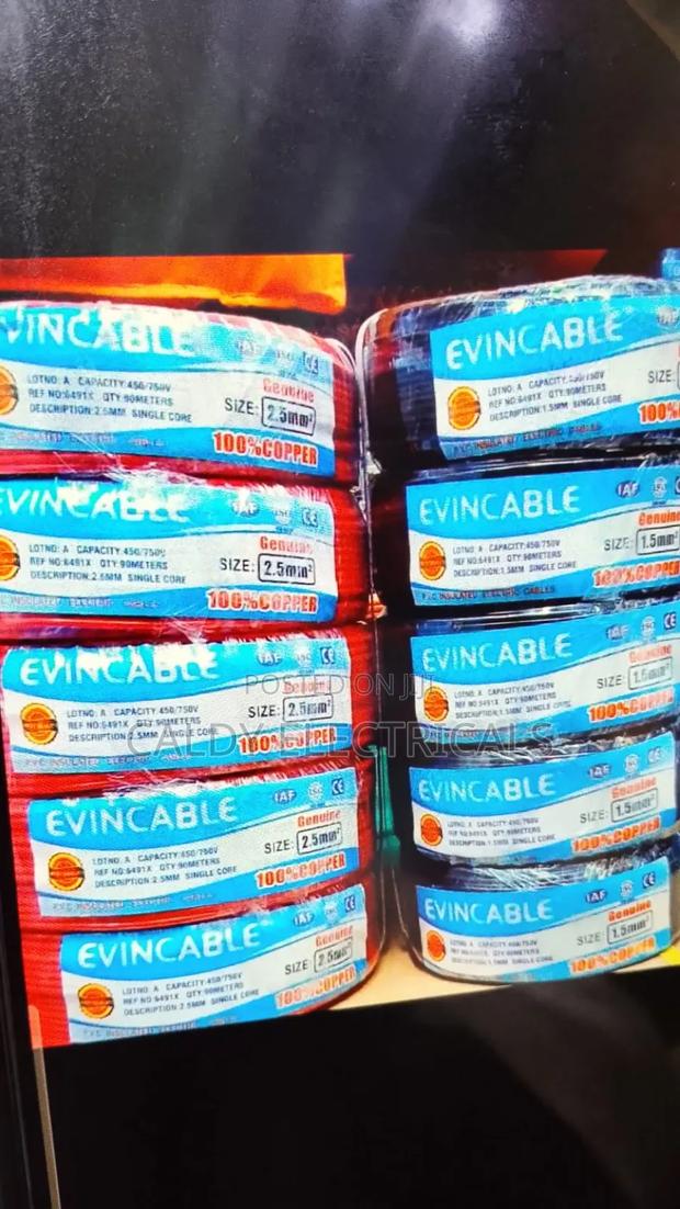 Evincable 1.5mm Single-Core Electrical Cable