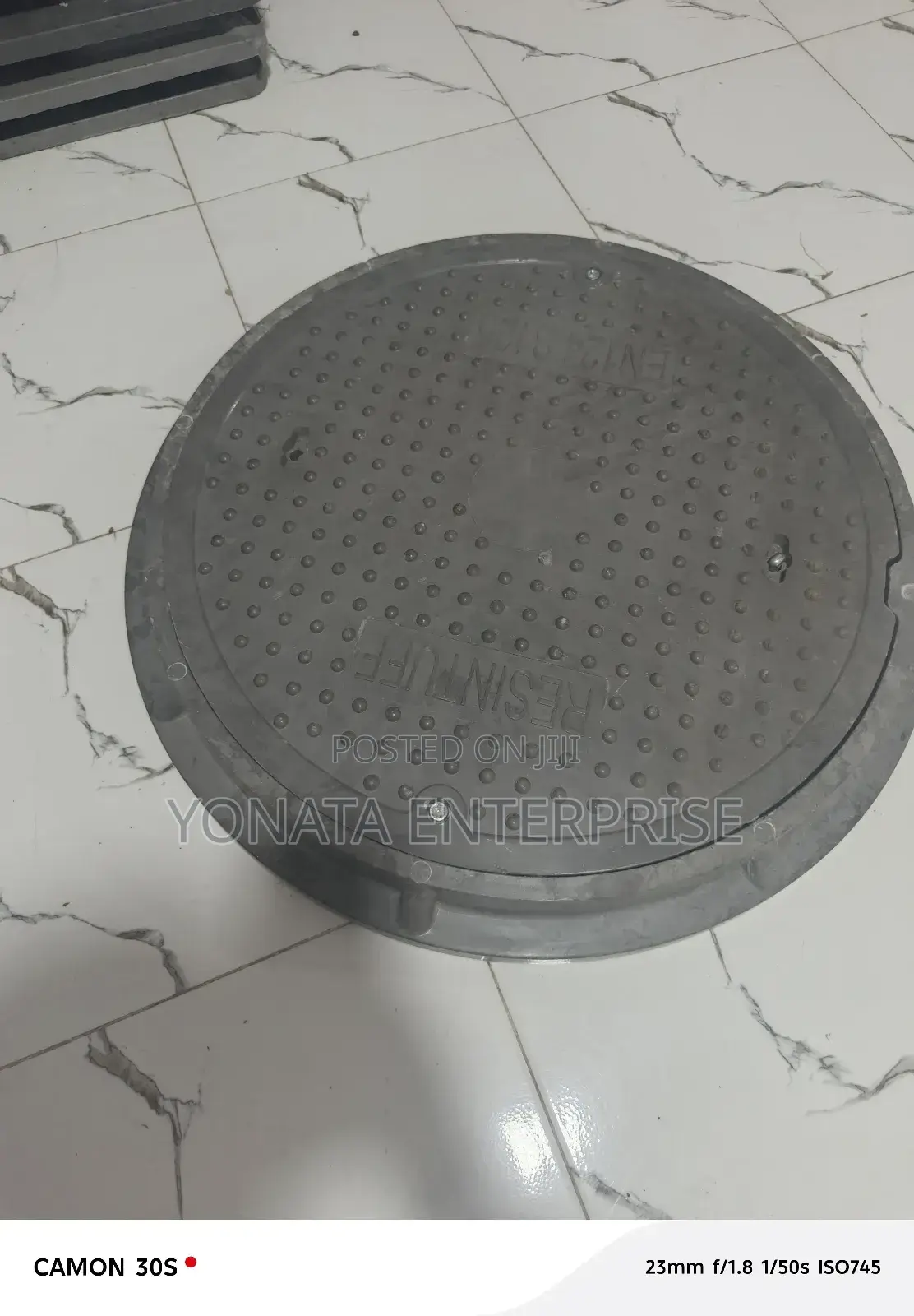Outdoor 12.5t Circular Manhole Cover (600mm Diameter)