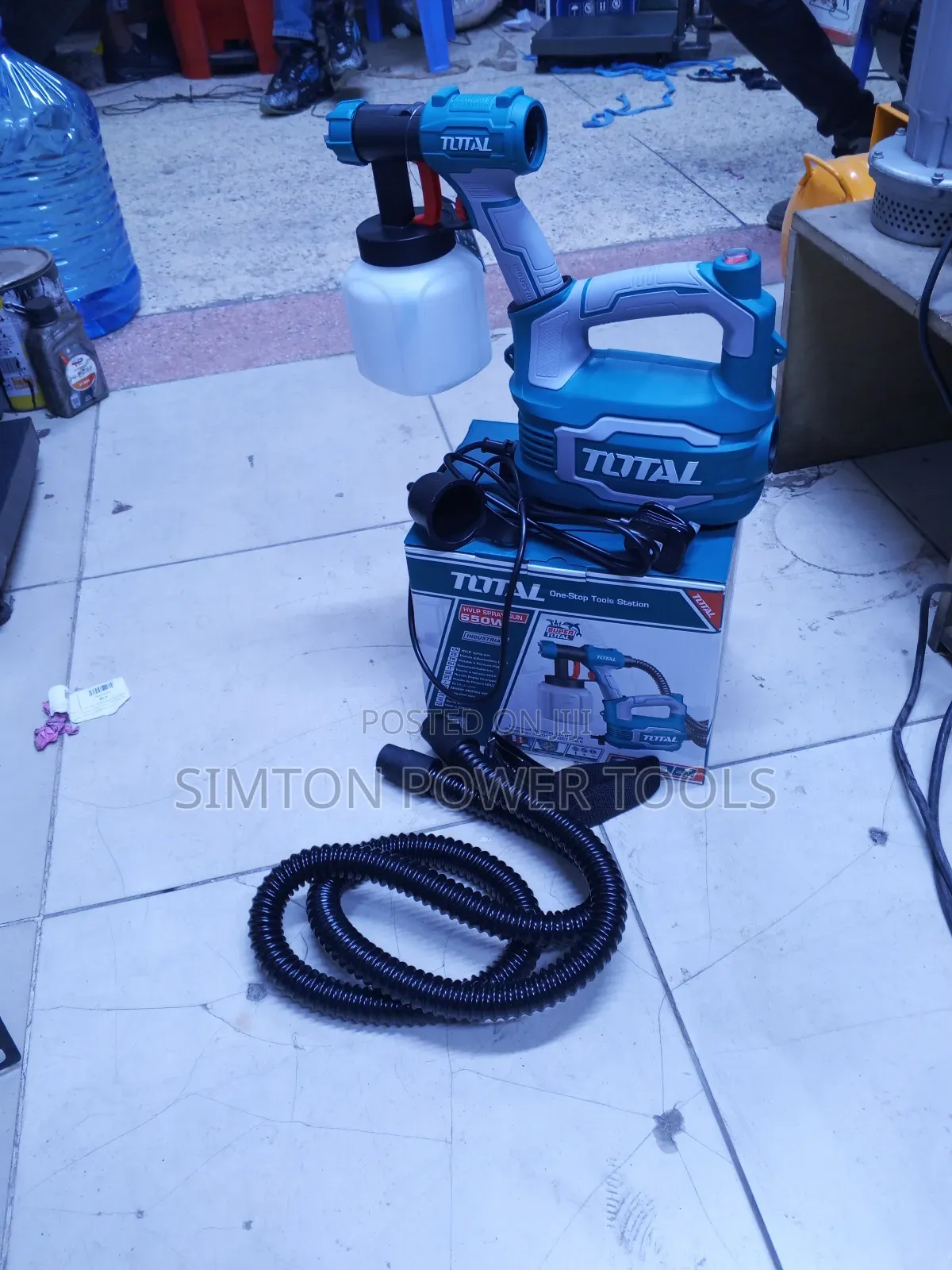 Industrial Total Electric Spray Gun Machine 550w