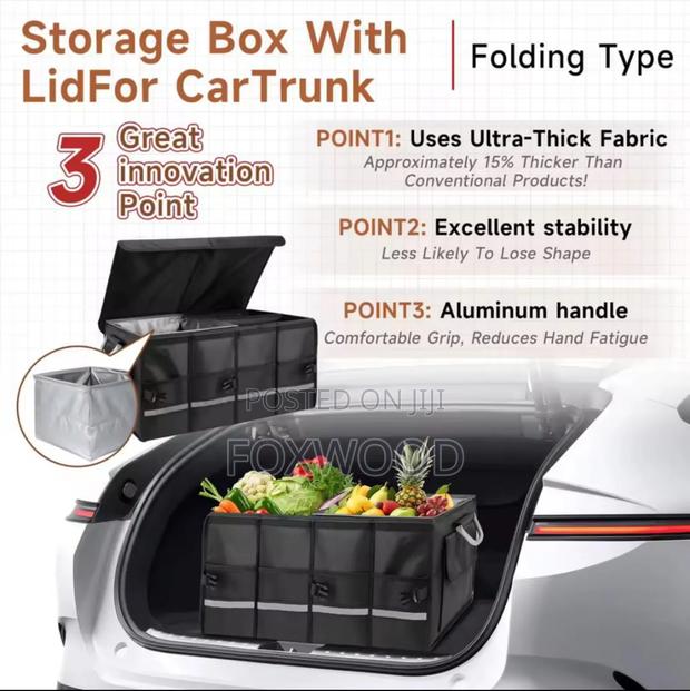 Foldable Premium Car Trunk Boot Organizer - thumbnail 13