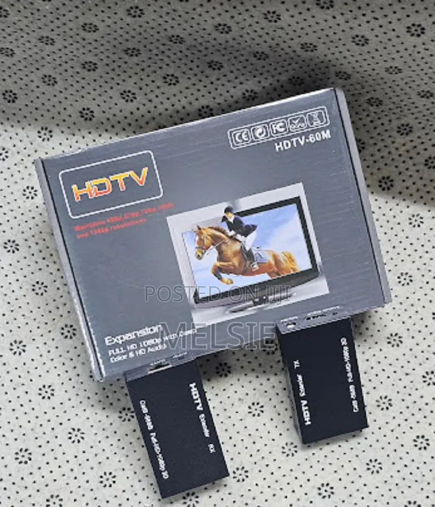 60m Hdmi Cable Extender Cat 6 Stable and Long-Lasting Performance.