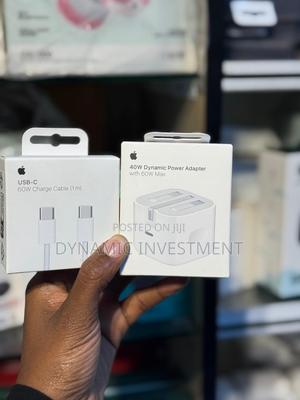 40w Apple iPhone 17 Pro Max Usb C Adapter With 1m Usb C-C Cable 60w - main view