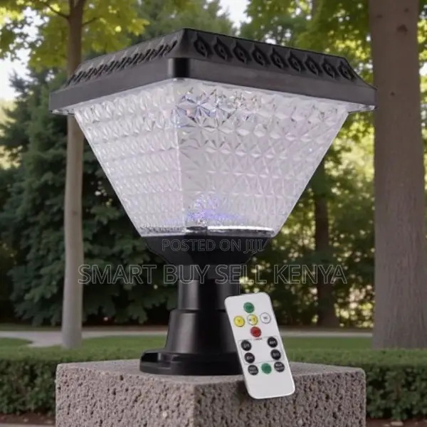 Automatic Solar Led Garden Post Light for Outdoor Use