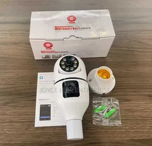 Ac Wifi Camera Bulb Double Lense With Motion