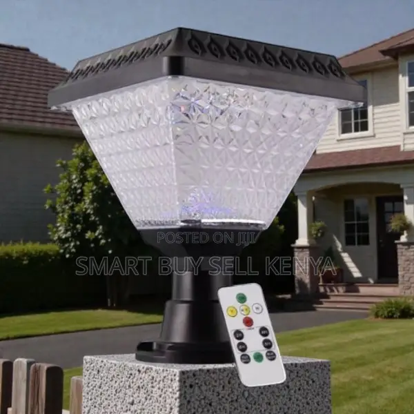 Solar Powered Outdoor Post Light for Yard and Pathway