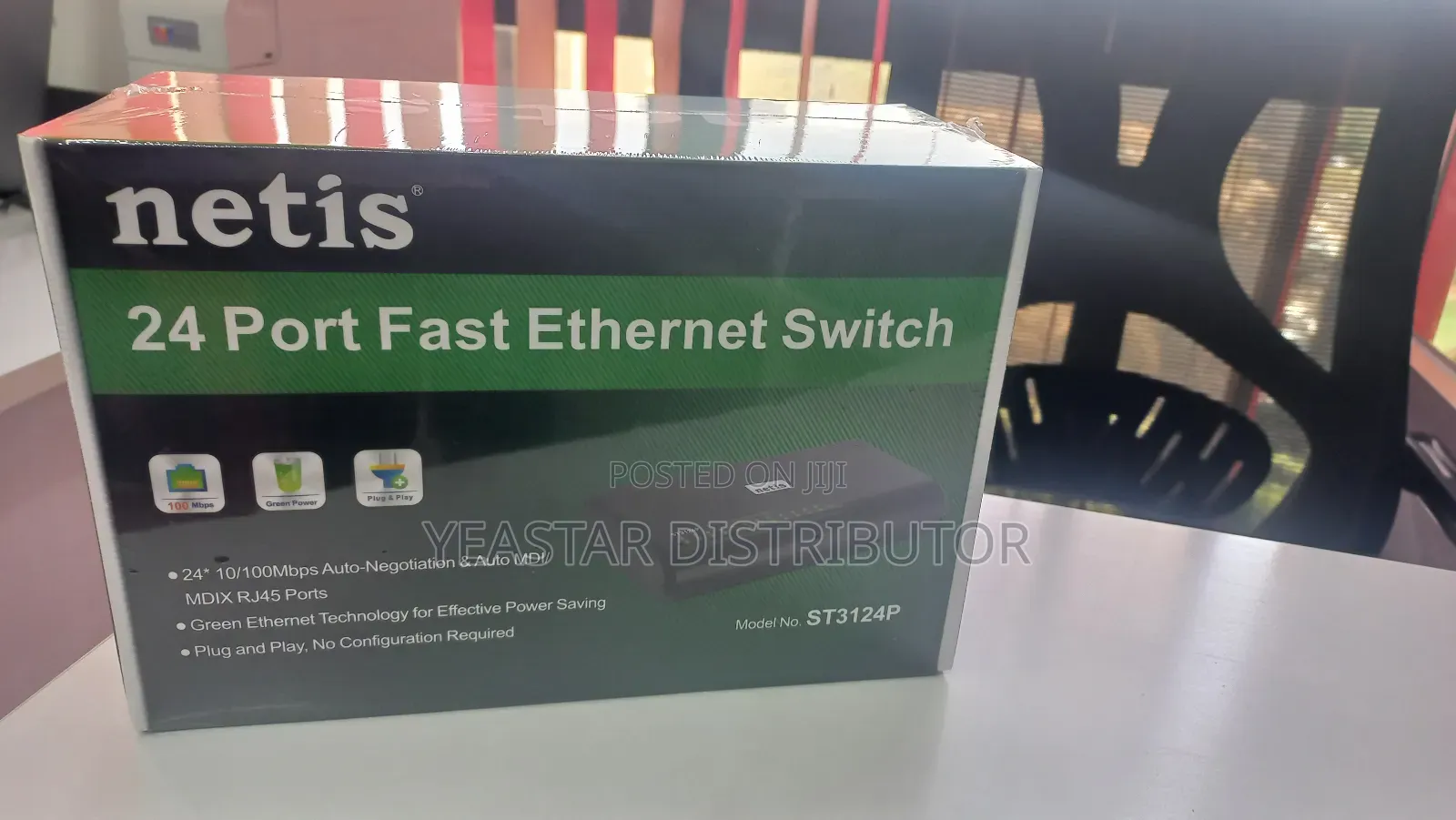 Netis St3124p 24 Port Switch