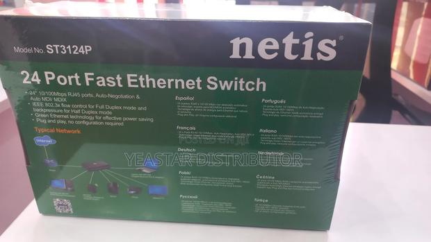 Netis St3124p 24 Port Switch - thumbnail 4