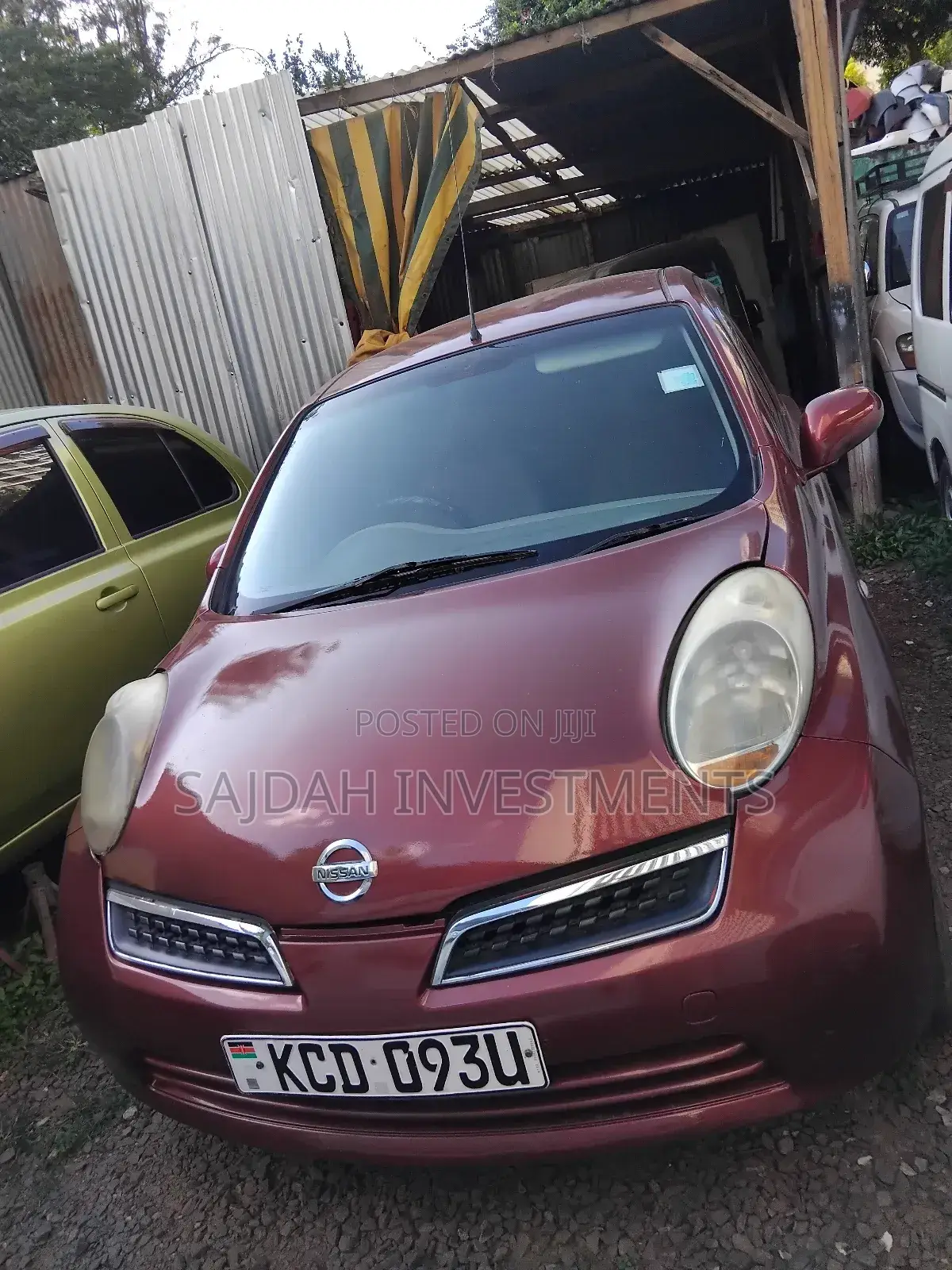Nissan March 1.2 FWD 2008 Burgundy