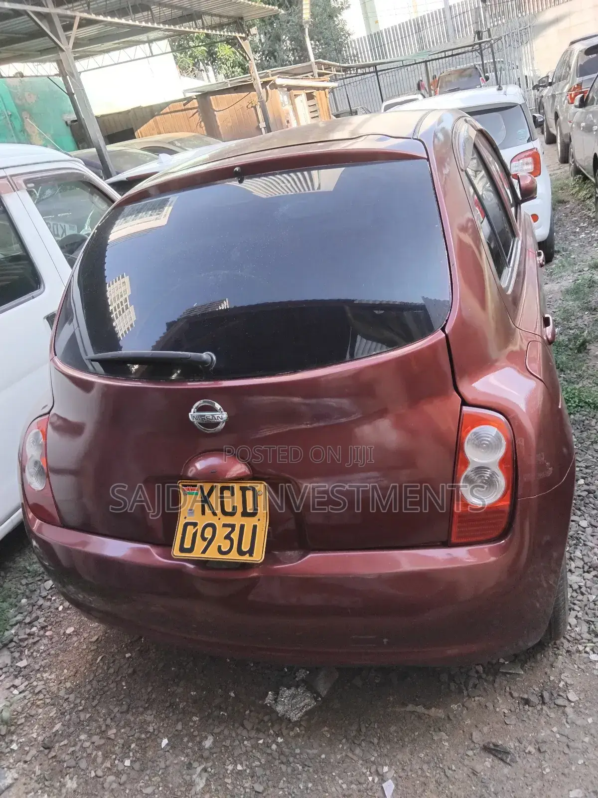 Nissan March 1.2 FWD 2008 Burgundy