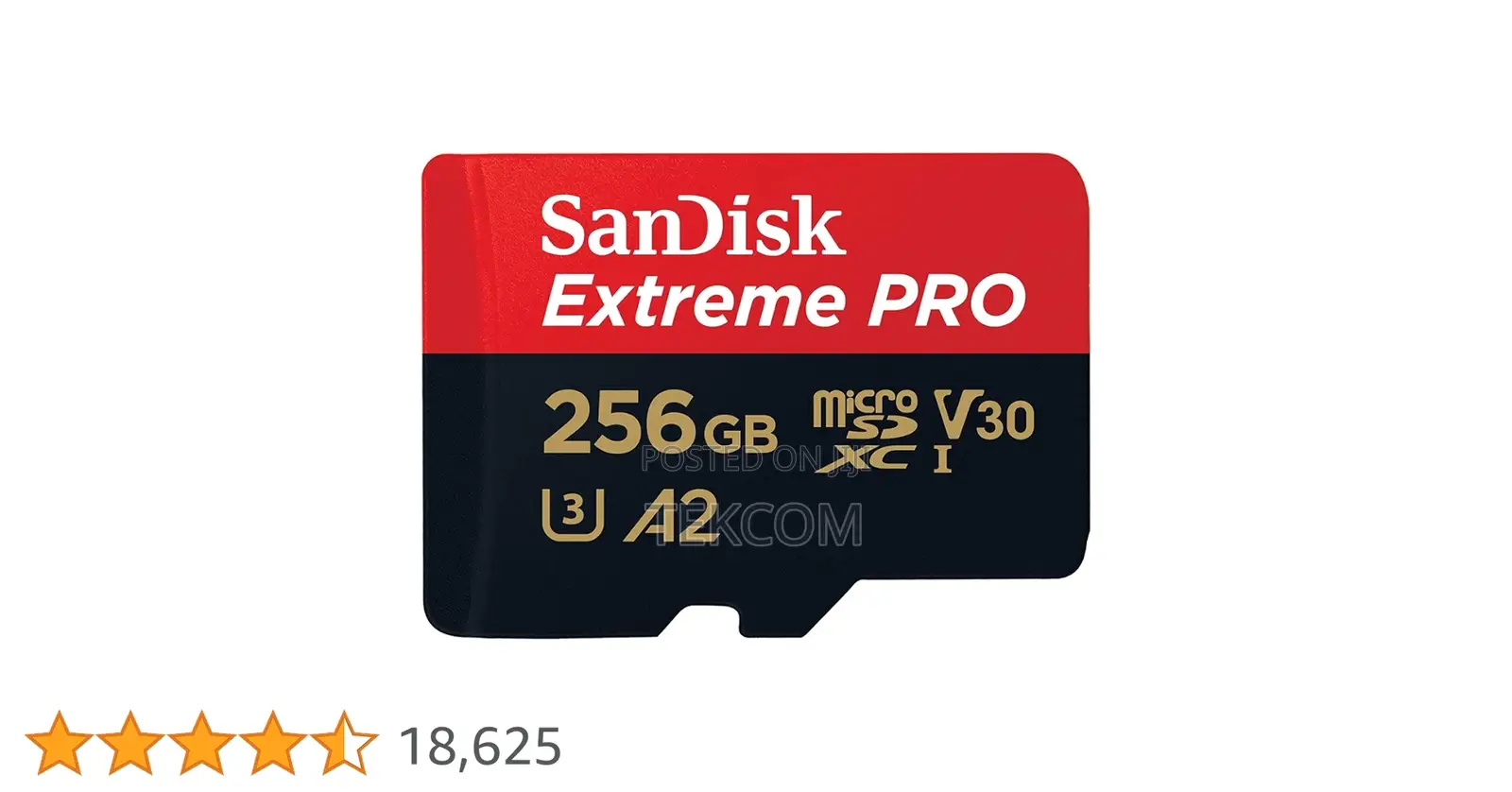 Sandisk 256gb Extreme Pro 200mb/S Memory Card