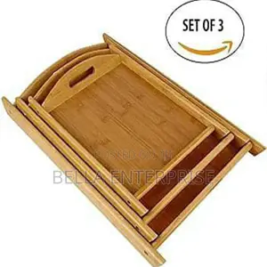 High Quality Multifunctional Bamboo Serving Trays