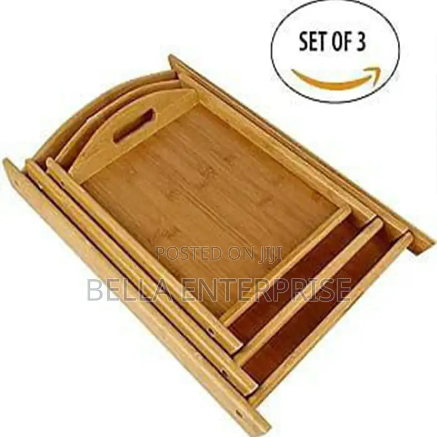 High Quality Multifunctional Bamboo Serving Trays