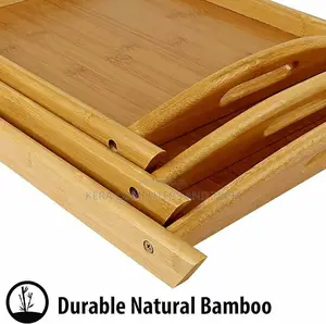 High Quality Multifunctional Bamboo Serving Trays