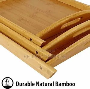 High Quality Multifunctional Bamboo Serving Trays