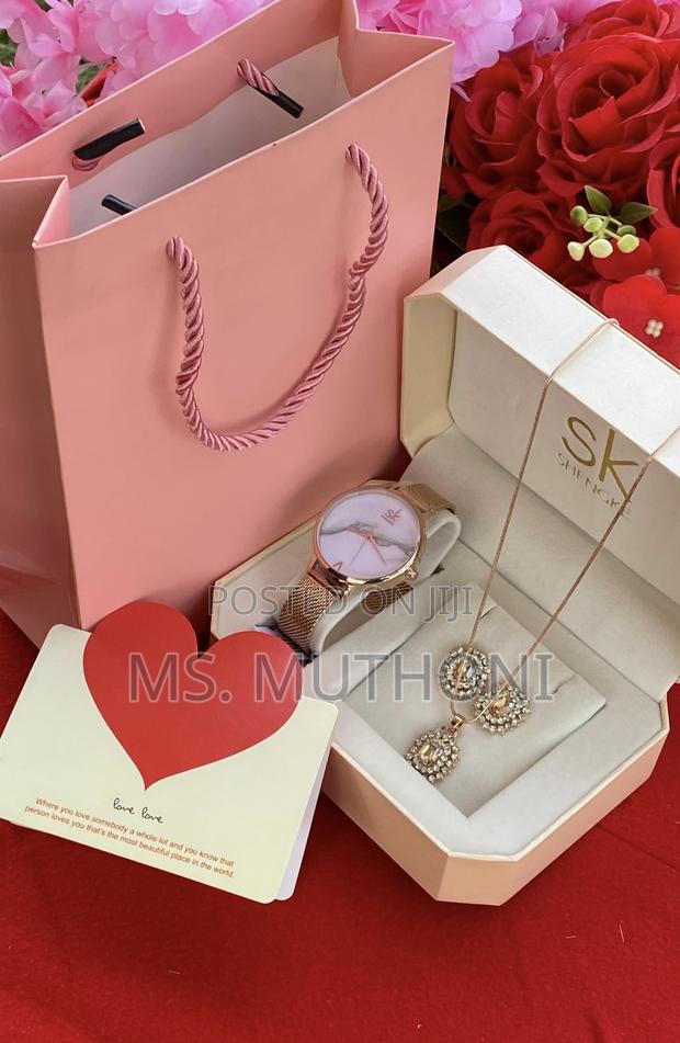 I Love You Teddy B/ Watch Accessories Ladies Gift Set