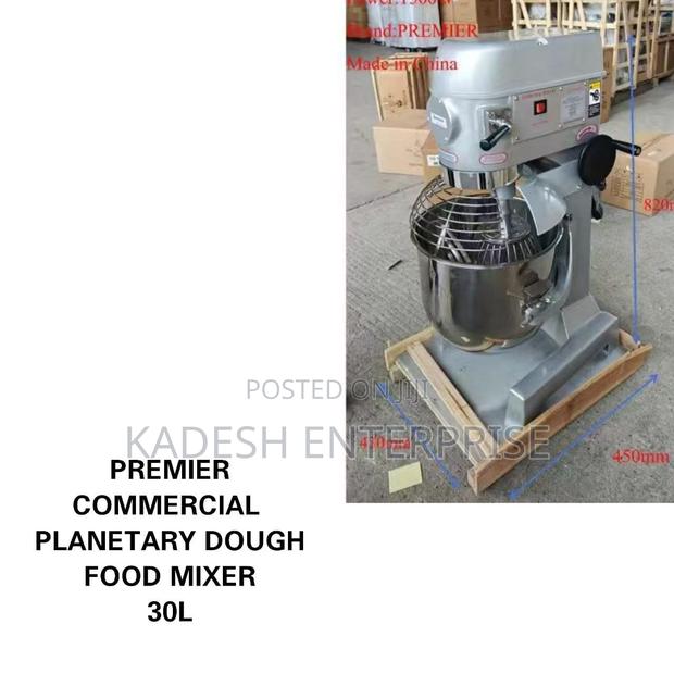Premier Planetary Dough Food Mixer 30l