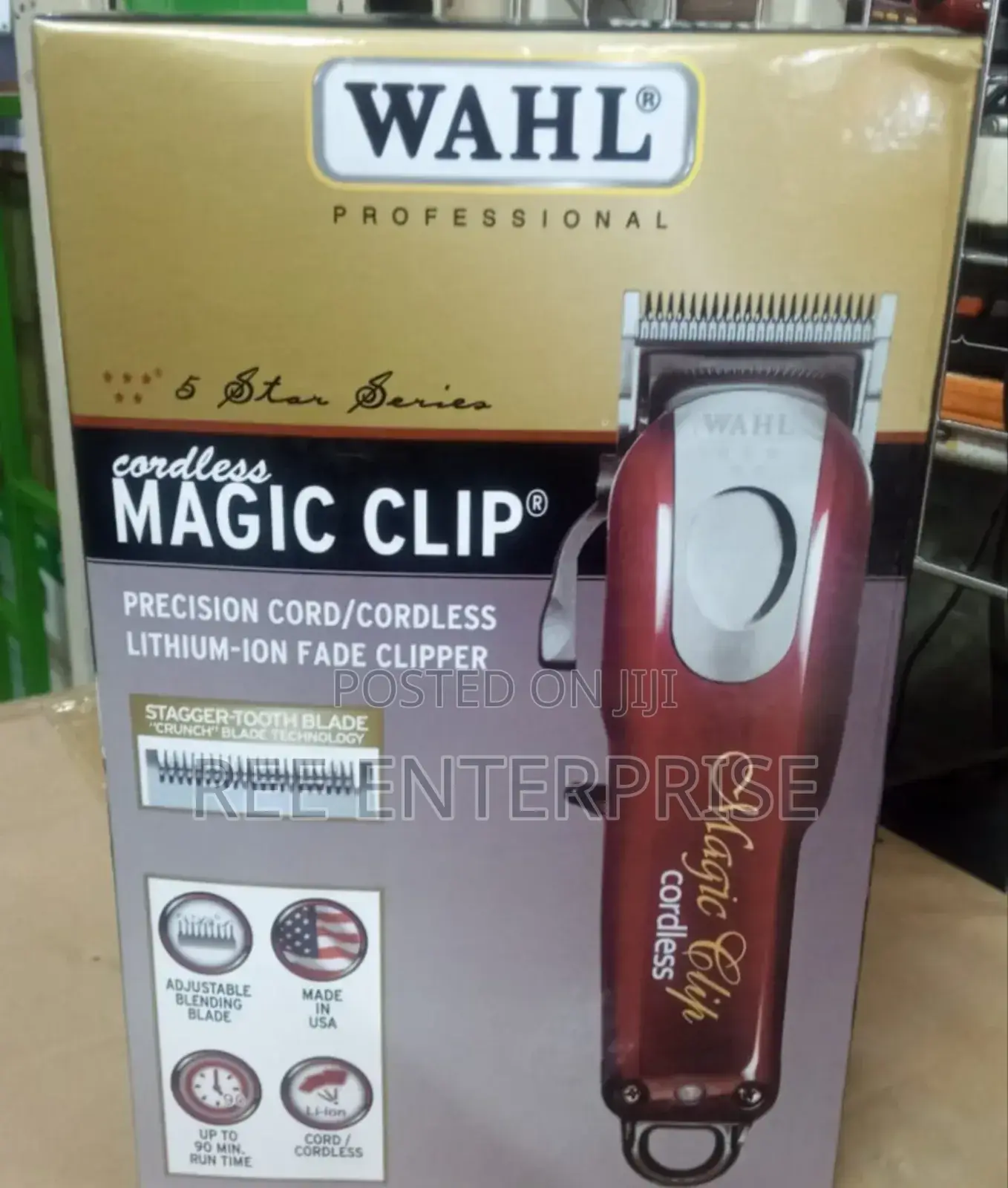 *Wahl Magic Clip  Cordless Rechargeable