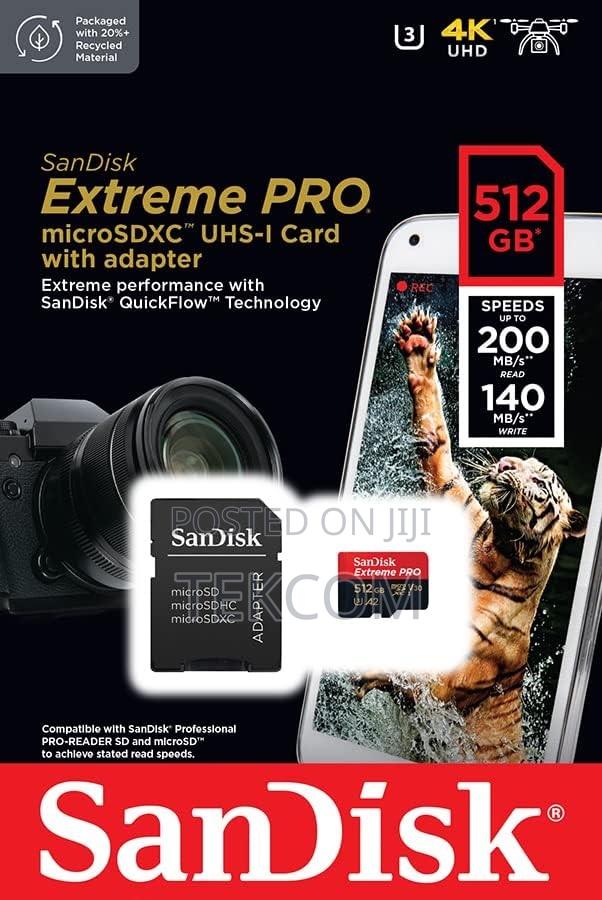 Sandisk 512gb Extreme Pro 200mbs Micro Sd - thumbnail 2