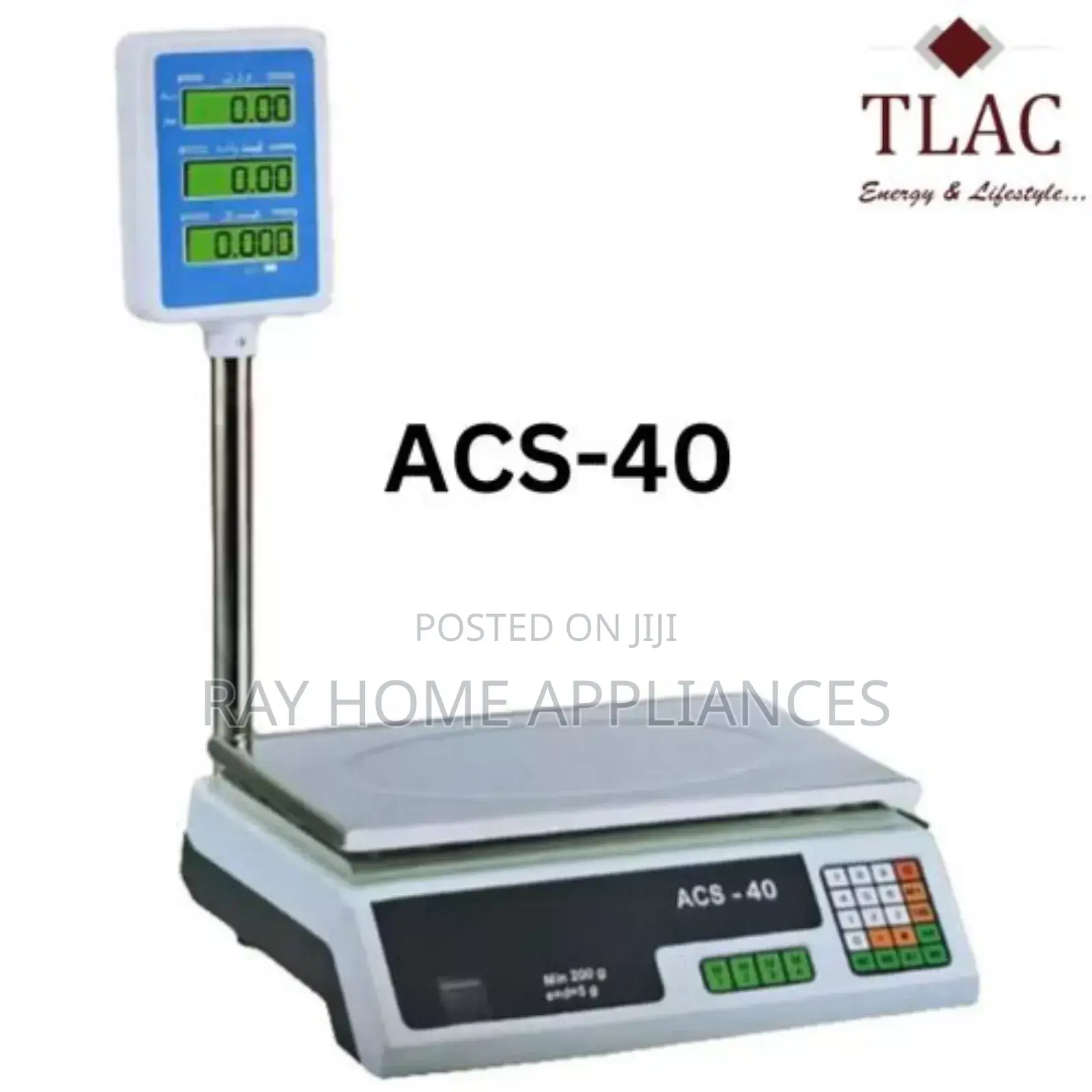 Acs-40 Digital Computing Weighing With Arm Tlac 40kgs