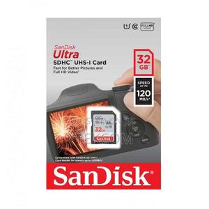 Sandisk 32gb 120mb/S Ultra Sd Card