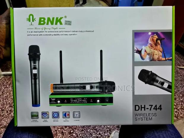 Microphone System Dh_744 – 2-Channel Professional Uhf Wireless Mic - thumbnail 3