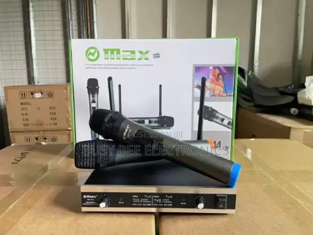 Microphone System Dh_744 – 2-Channel Professional Uhf Wireless Mic - thumbnail 4