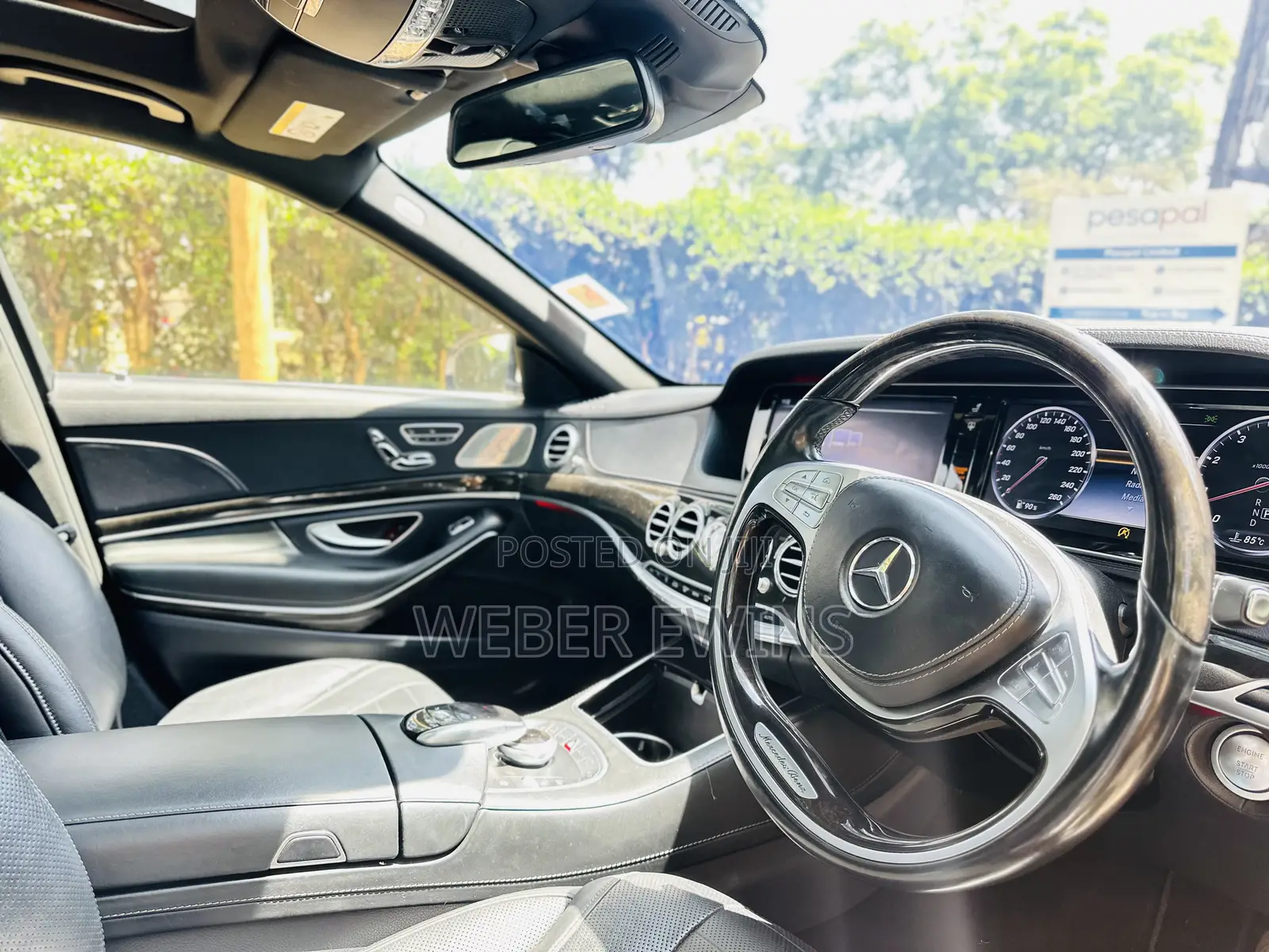 Mercedes-Benz S-Class S 550 4MATIC 2016 White