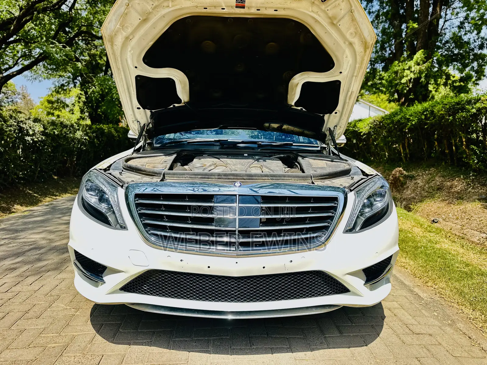 Mercedes-Benz S-Class S 550 4MATIC 2016 White