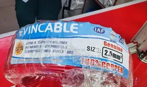 Vintage Evincable 2.5mm Single-Core Electrical Cable Hf5