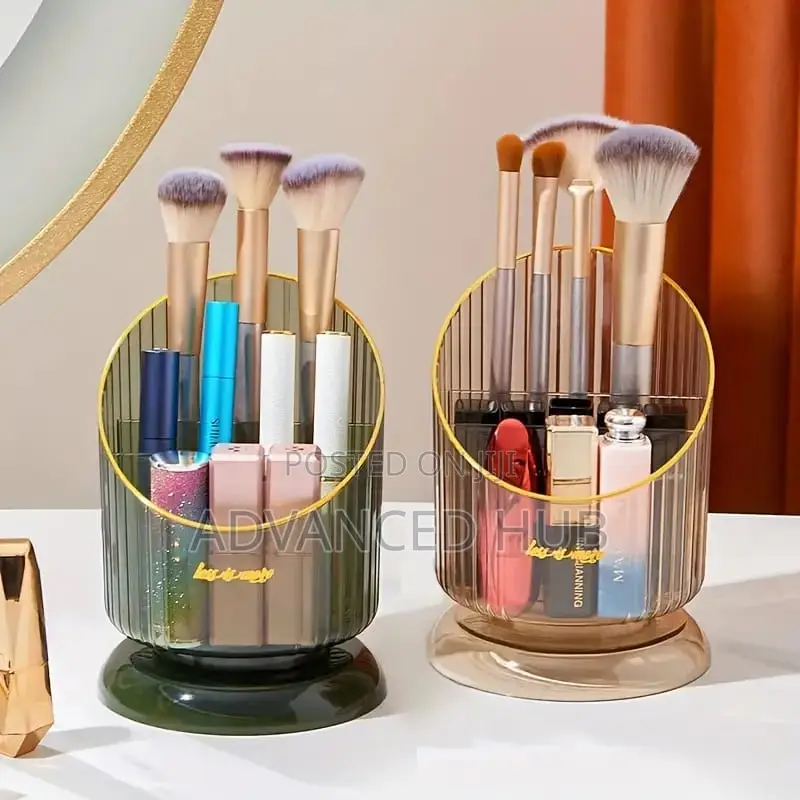 Rotating Makeup Brush Holder
