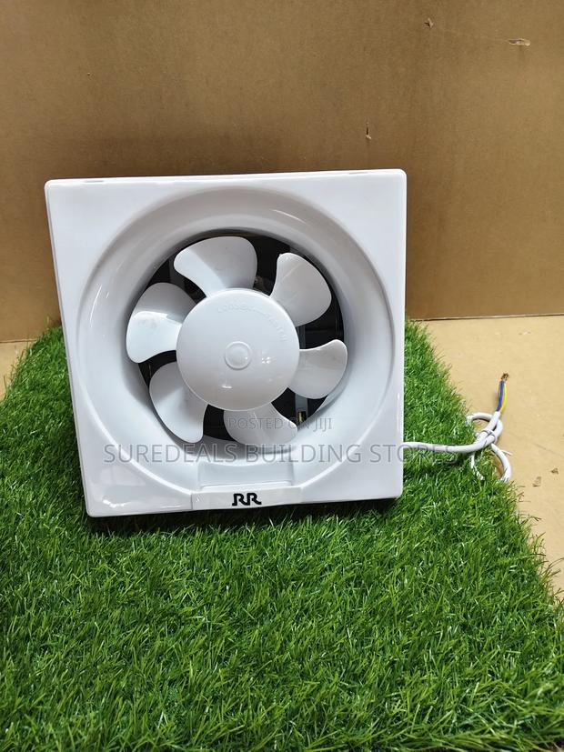Window-mounted Exhaust Fan. 6 Inches - thumbnail 2