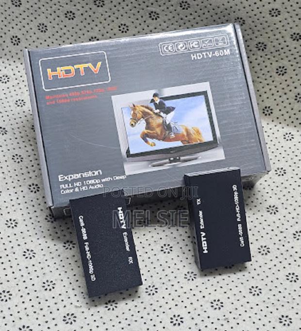 Single Cat5/Cat6 Ethernet Cable Up to 60m Hdmi Extender - main view