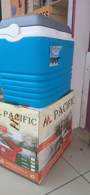 Pacific 32 Litres Heavy-Duty Ice Cooler Box for Outdoor Use