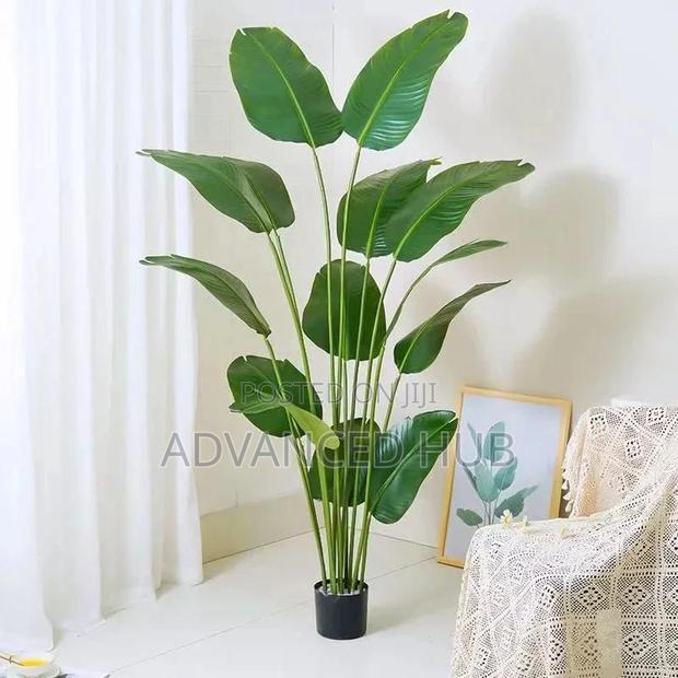 Nordic High Quality Potted Artificial Green Tree - main view