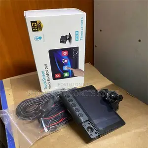 High Video Quality DVR Dash Camera 3 Lens Touch Screen C12 Dash Cam
