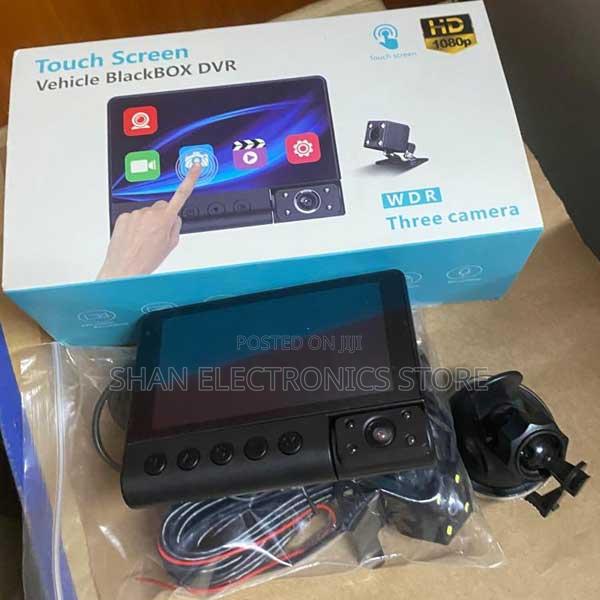 3 in 1 Dash Camera for Cars, Car Camera Touch Screen C12 Dash Cameras - main view