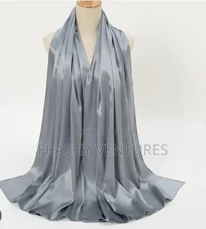 Luxury Plain Silk Scarf for Women
