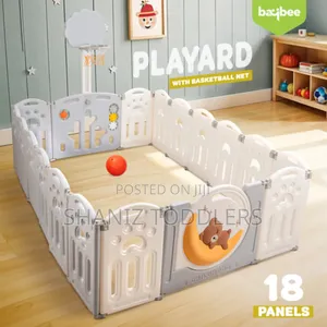 Kids Plastic Playpen Yard