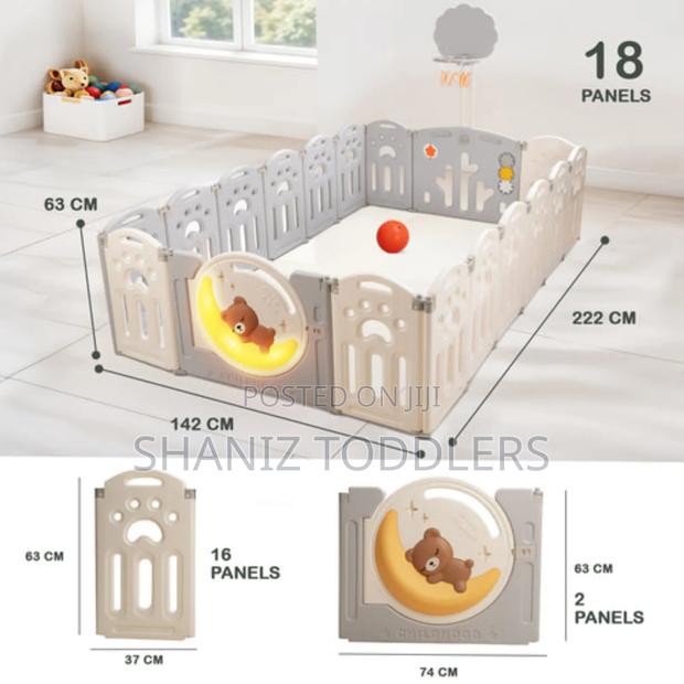 Kids Plastic Playpen Yard - thumbnail 3