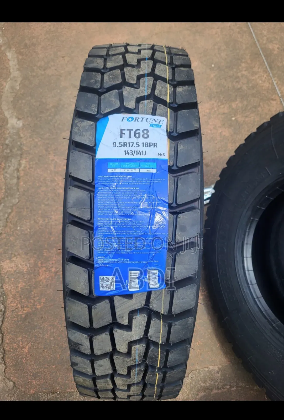 9.5r17.5 Fortune M.K
