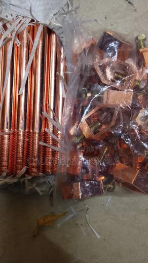 Copper-bonded Earth Rods And Clamps
