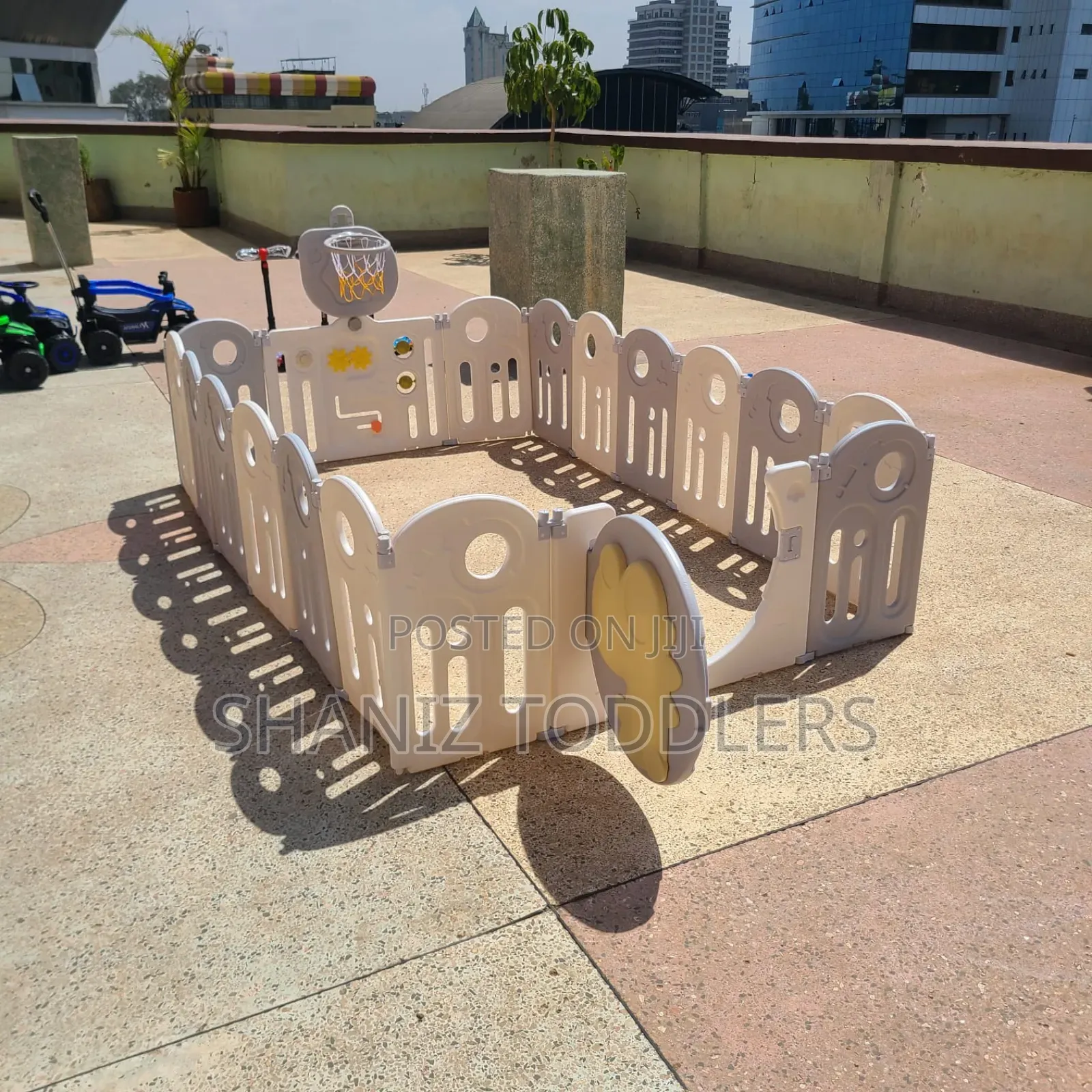Ultrasafe Plastic Playpen for Toddlers / Play Yard