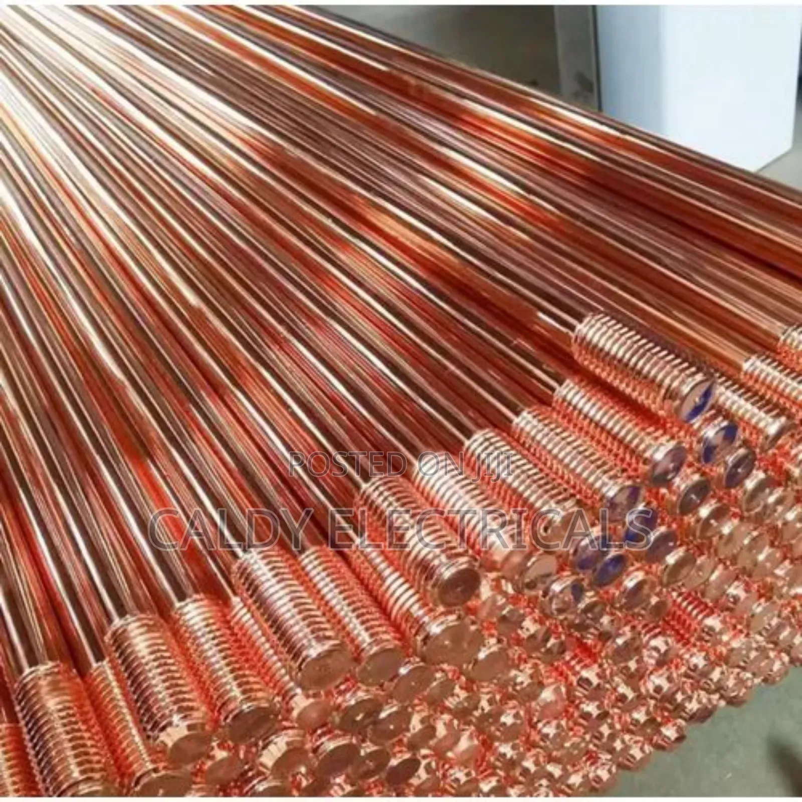 Pure Copper-bonded Earth Rods Aj6t