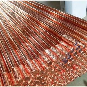 Pure Copper-bonded Earth Rods Aj6t