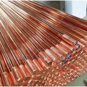 Pure Copper-bonded Earth Rods Aj6t