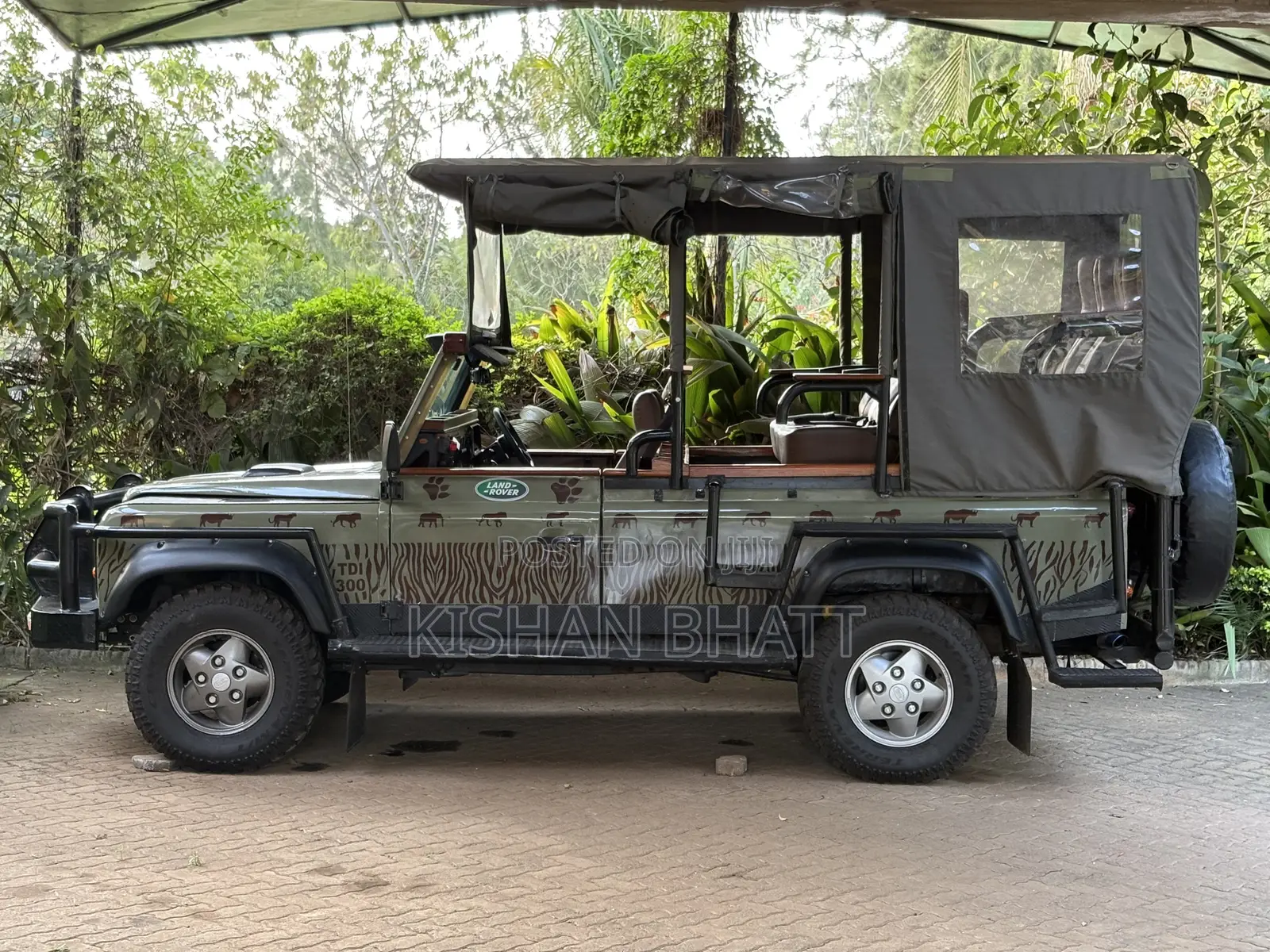 Land Rover Defender Soft Top AWD 1997 Green