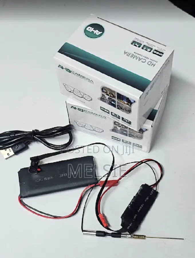 Wireless Pinhole Mini Camera With Alerts for Real-Time Security